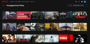 Preisgekrönte Filme bei Netflix